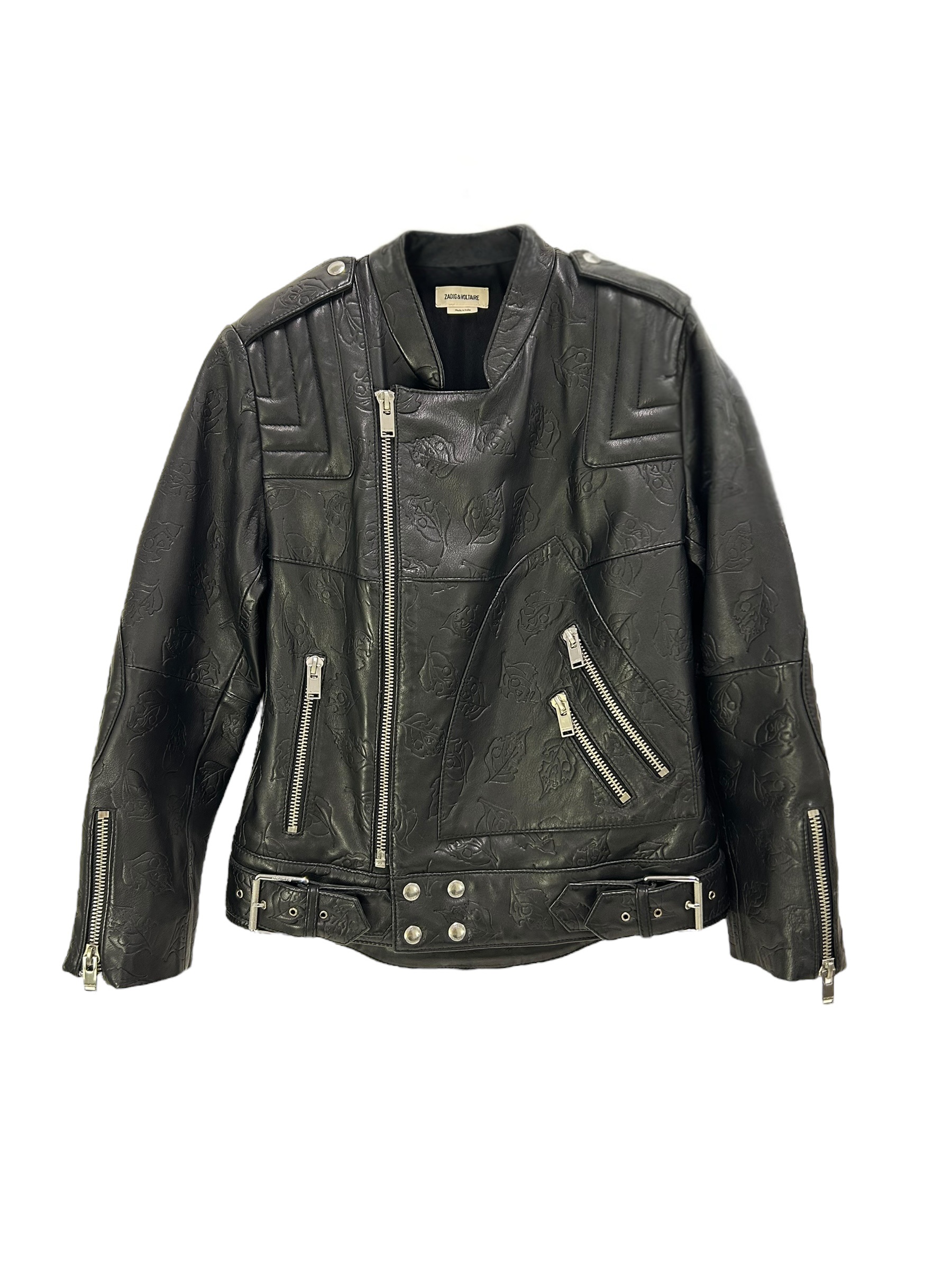 W LILIAM CUIR BLOUSON SHOW EMBOS