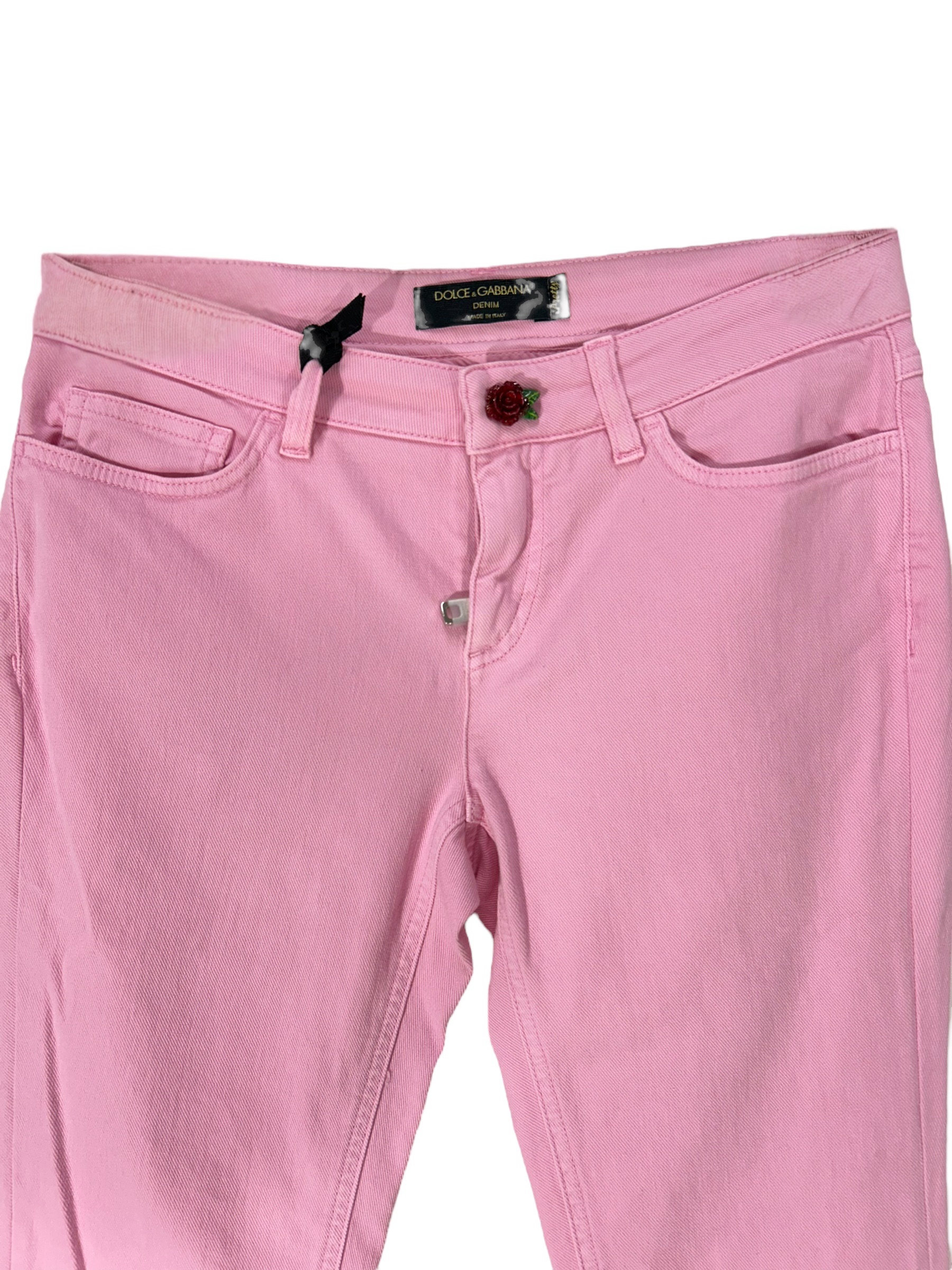 5 Pockets Trousers DARK PILL ROSE 40
