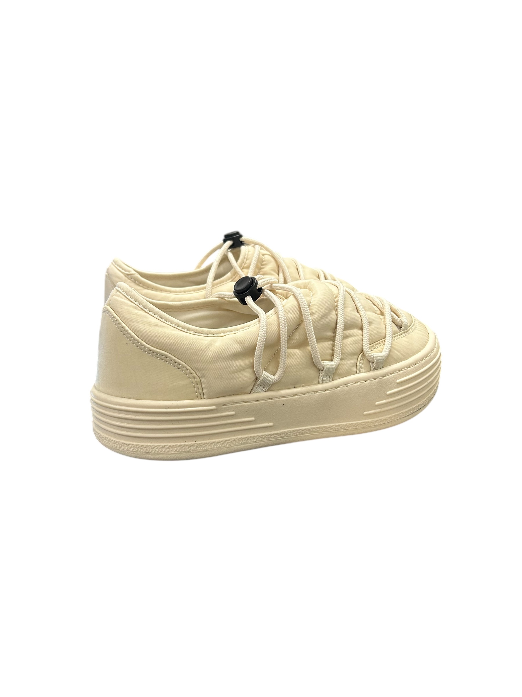 W SNOW PUFFED SNK CREAM CREAM 36
