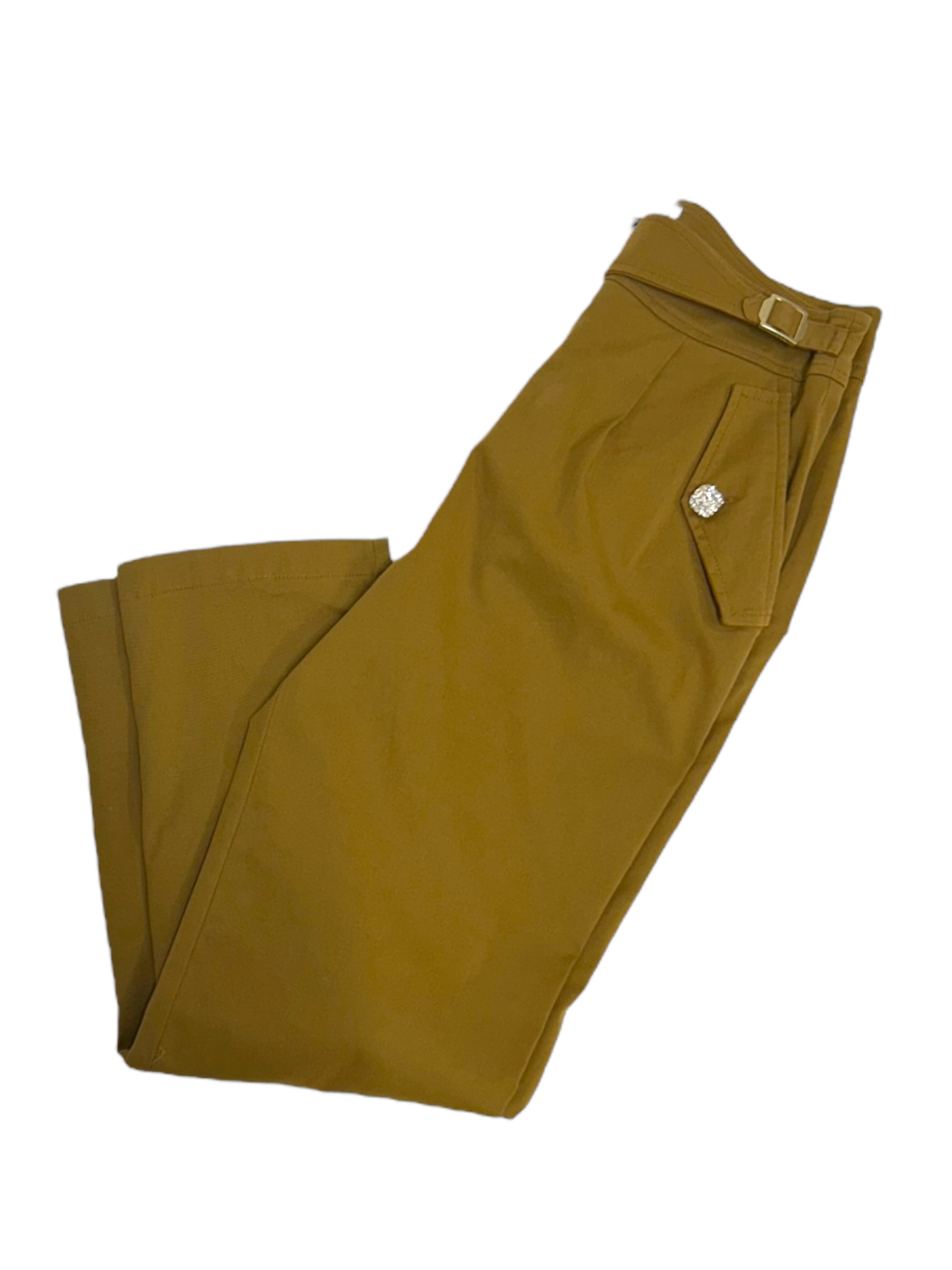 W PANT.CROPPED GAB
