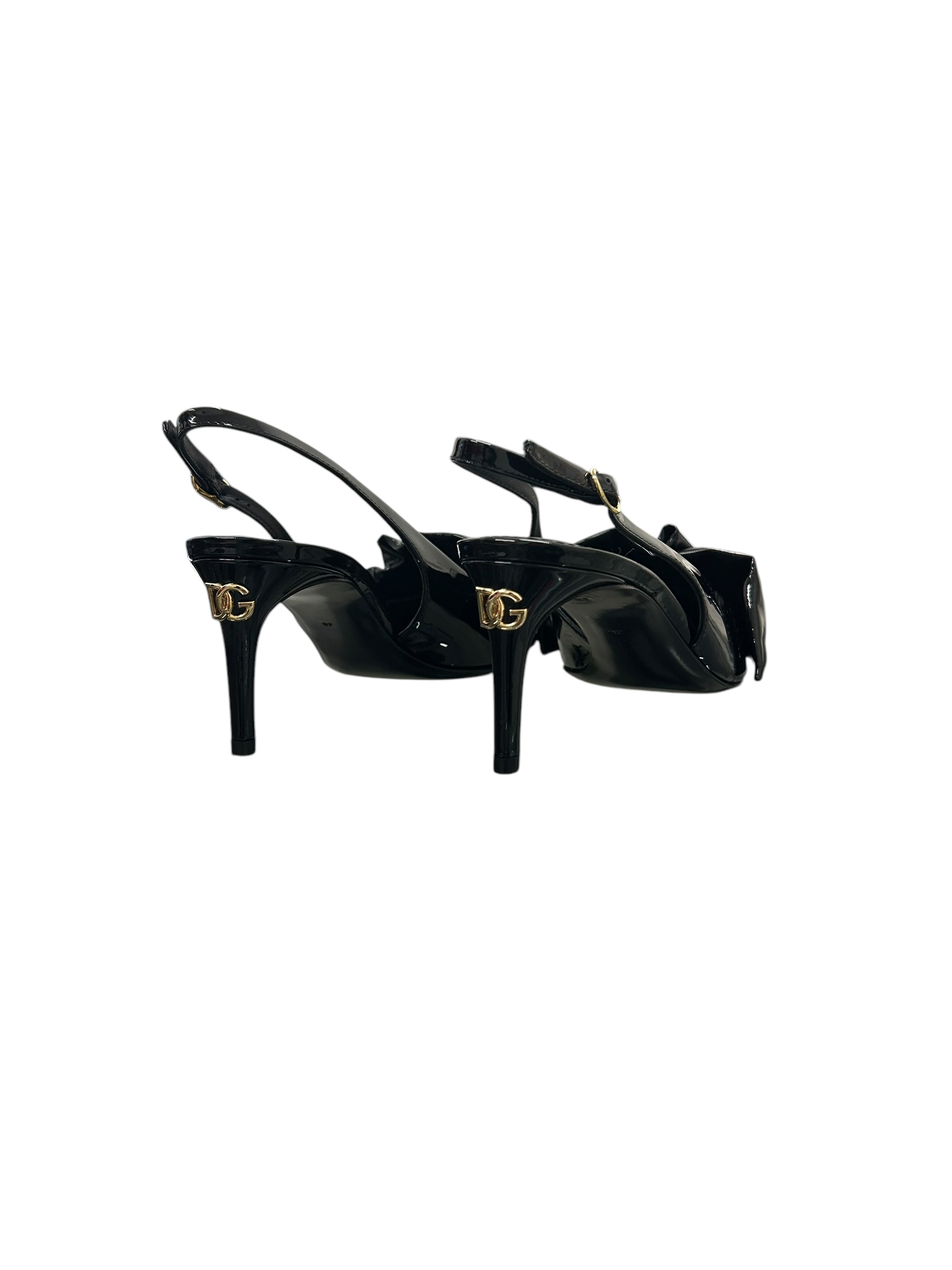 SLINGBACKS BLACK/BLACK 370