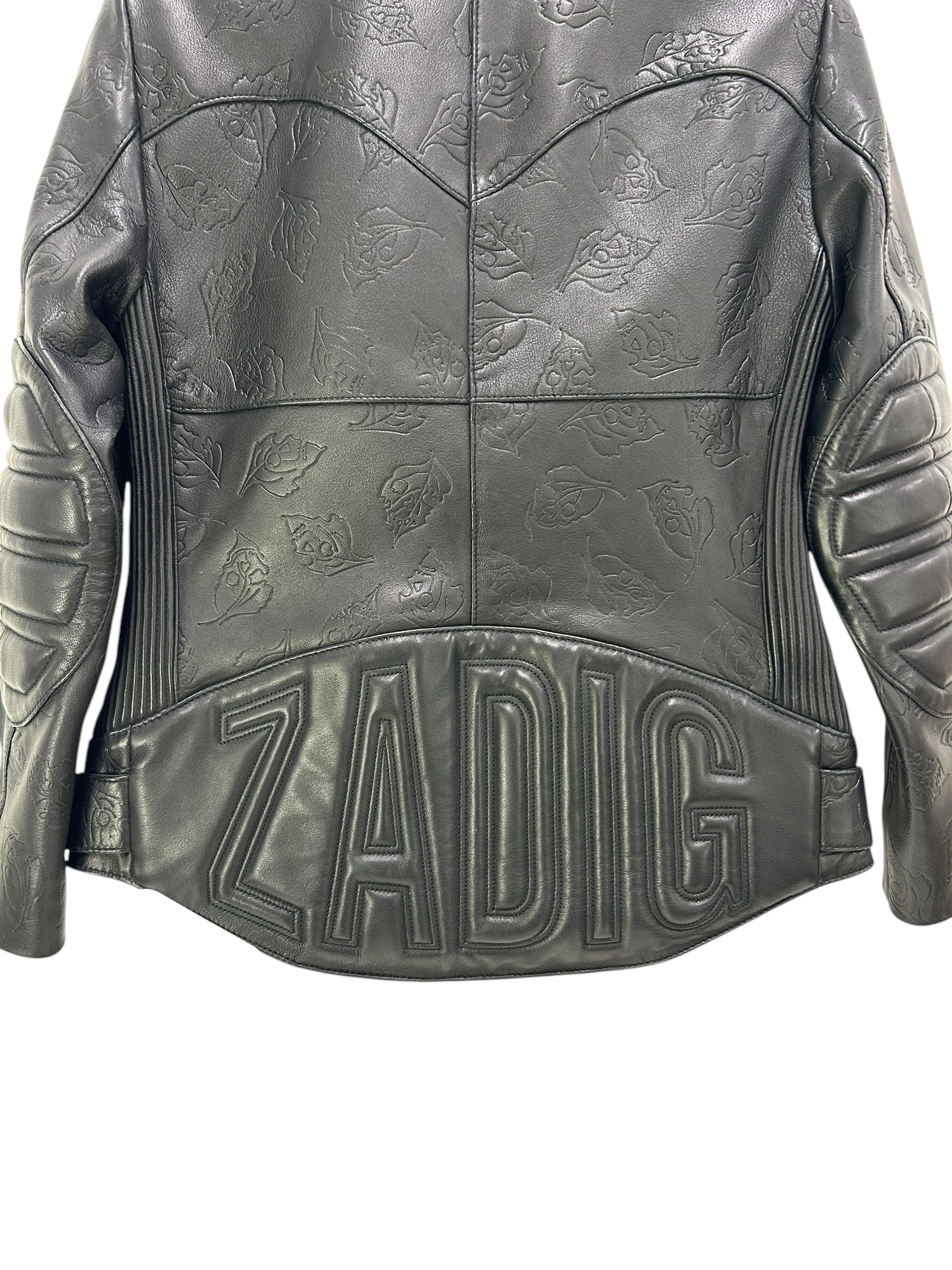 W LILIAM CUIR BLOUSON SHOW EMBOS