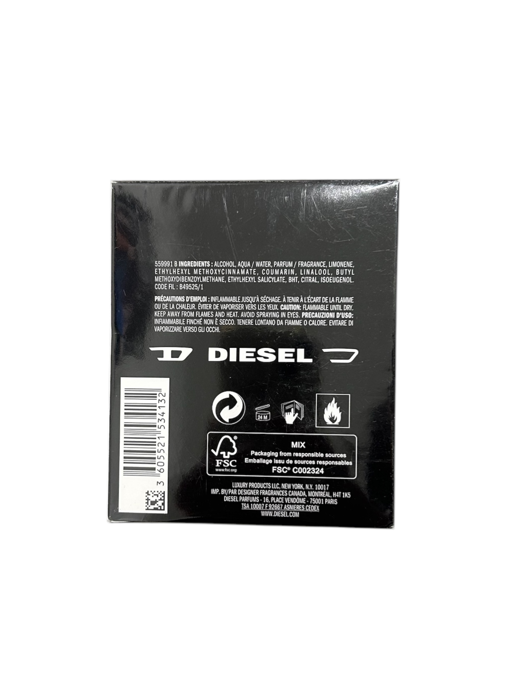 DIESEL ONLY THE BRAVE TATTOO (M) EDT 75ML