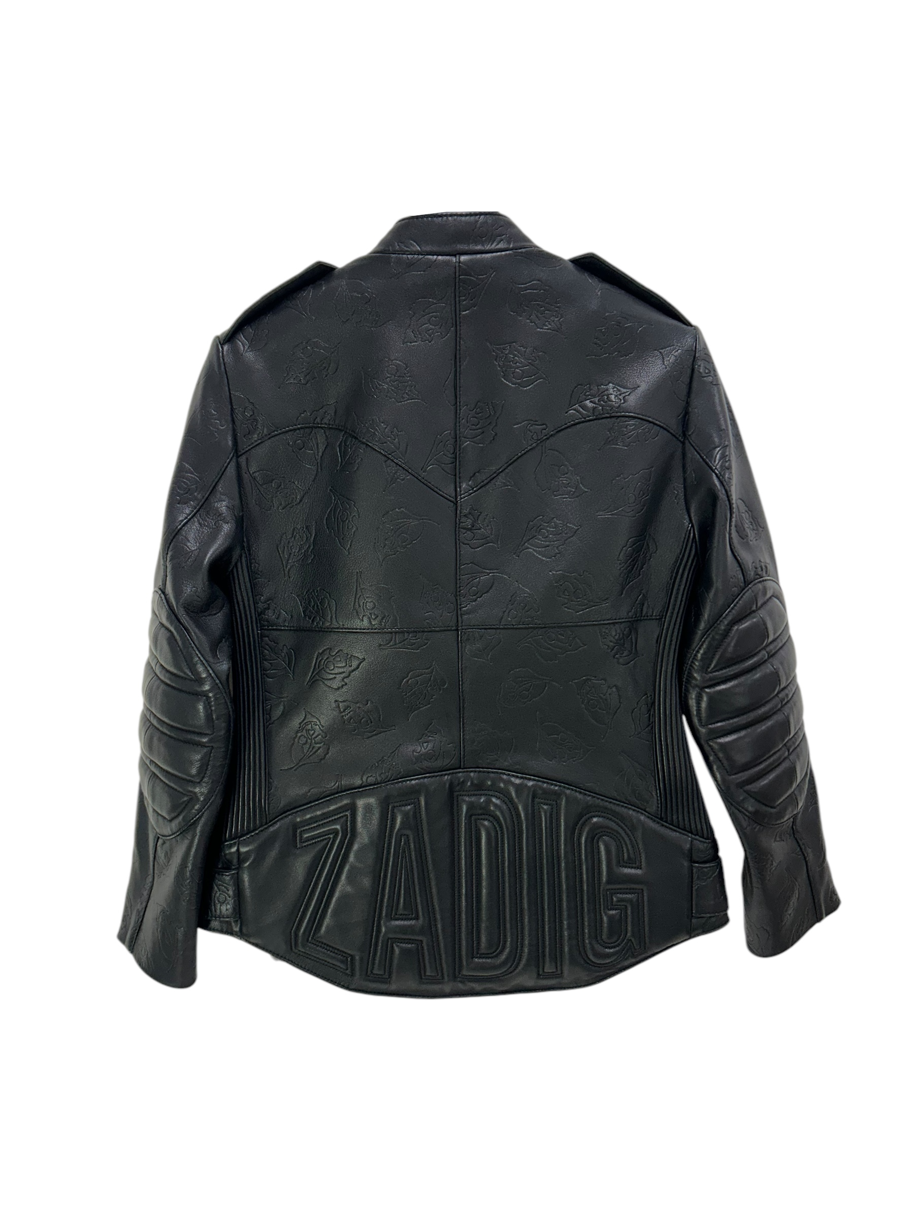 W LILIAM CUIR BLOUSON SHOW EMBOS